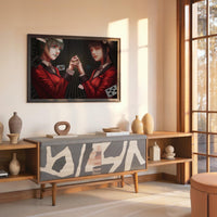 Tableau Kakegurui Cartes Et Regards