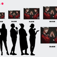 Tableau Kakegurui Cartes Et Regards
