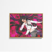 Tableau Kakegurui Chevelure Noire Envolee
