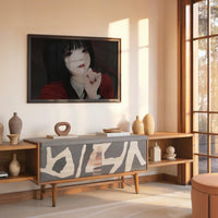 Tableau Kakegurui Jeune Femme Mysterieuse