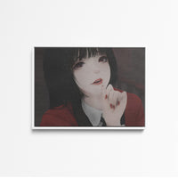 Tableau Kakegurui Jeune Femme Mysterieuse