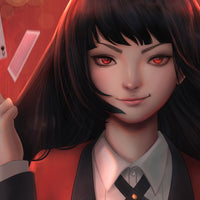 Tableau Kakegurui Joueuse De Cartes