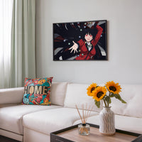 Tableau Kakegurui Joueuse De Poker