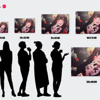 Tableau Kakegurui Joueuse Enjouee Cartes