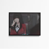 Tableau Kakegurui Joueuse Rouge Malicieuse