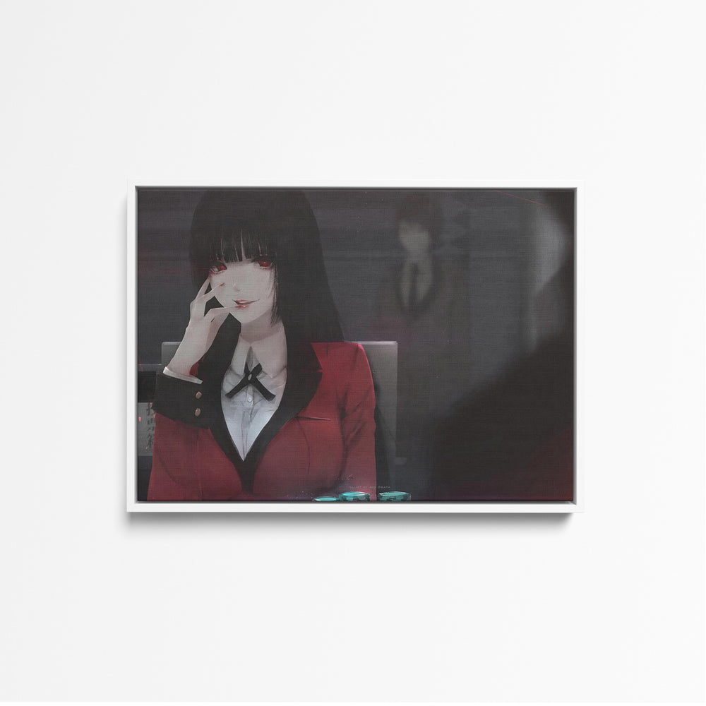 Tableau Kakegurui Joueuse Rouge Malicieuse
