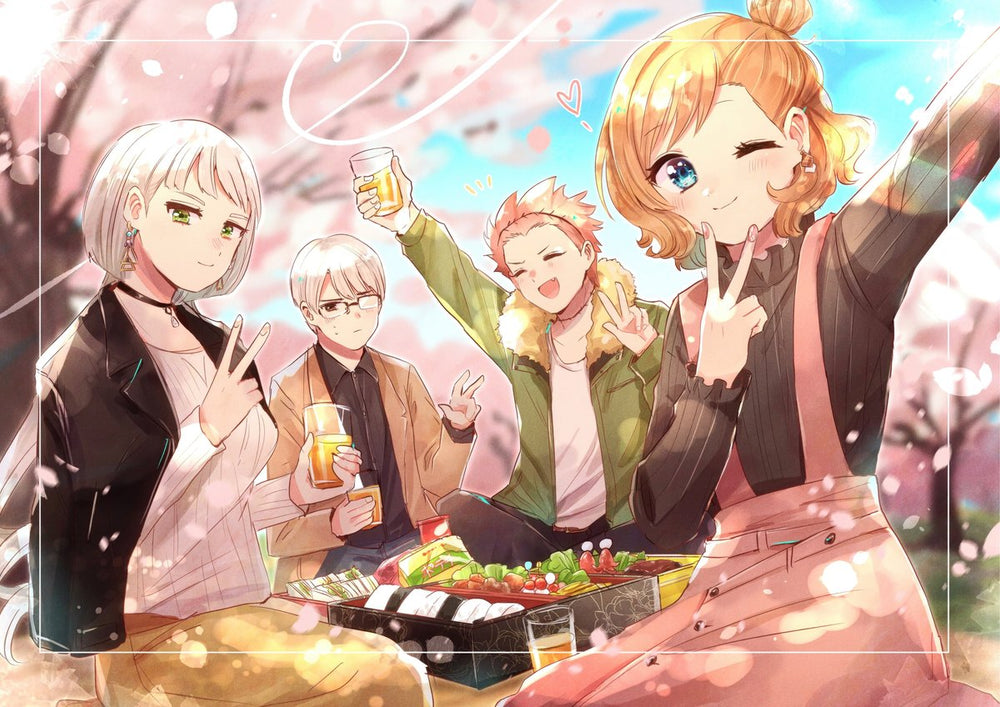 Tableau Kakegurui Piquenique Joyeux