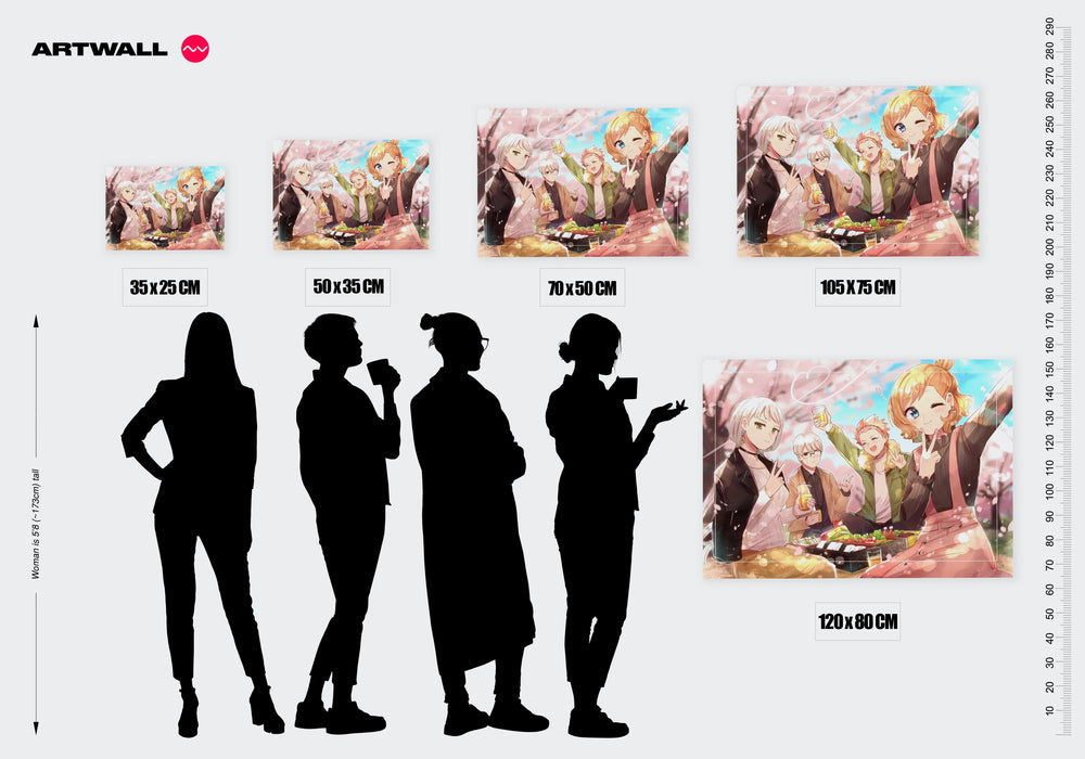 Tableau Kakegurui Piquenique Joyeux