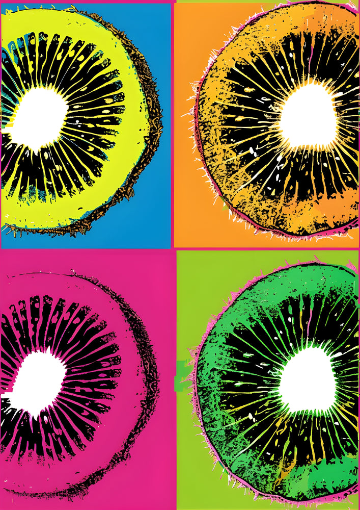 Tableau Kiwi Pop Art