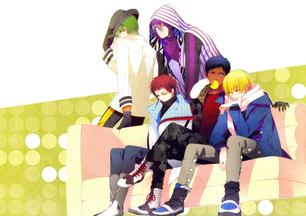 Tableau Kuroko No Basket Personnages Sur Canape