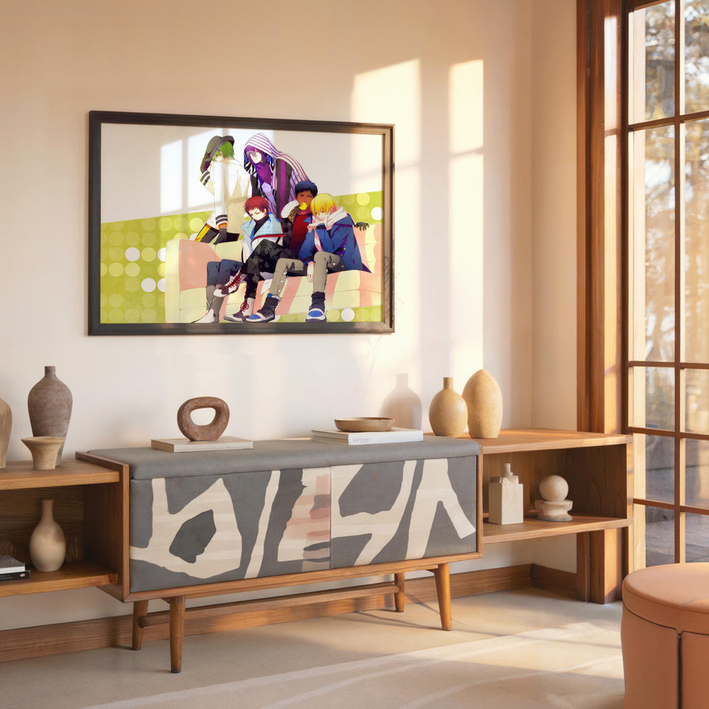 Tableau Kuroko No Basket Personnages Sur Canape