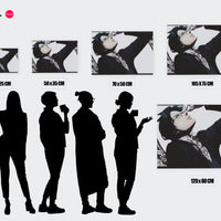 Tableau Kuroshitsuji Elegance Sombre Lunettes