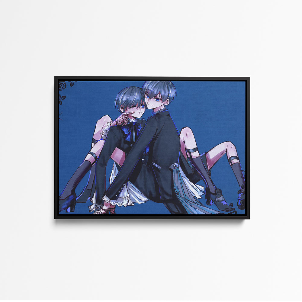 Tableau Kuroshitsuji Enfants Miroirs Elegants