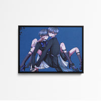 Tableau Kuroshitsuji Enfants Miroirs Elegants