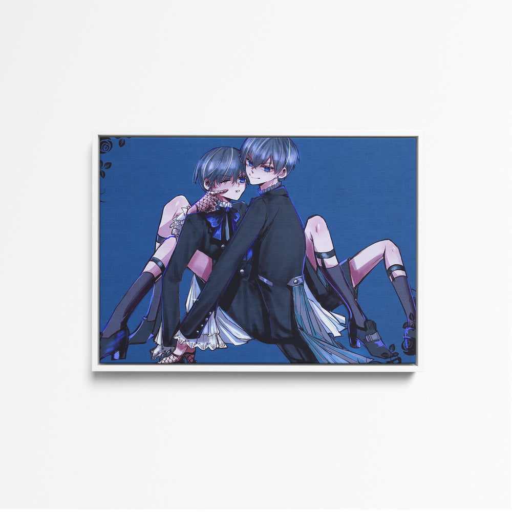 Tableau Kuroshitsuji Enfants Miroirs Elegants