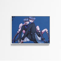 Tableau Kuroshitsuji Enfants Miroirs Elegants