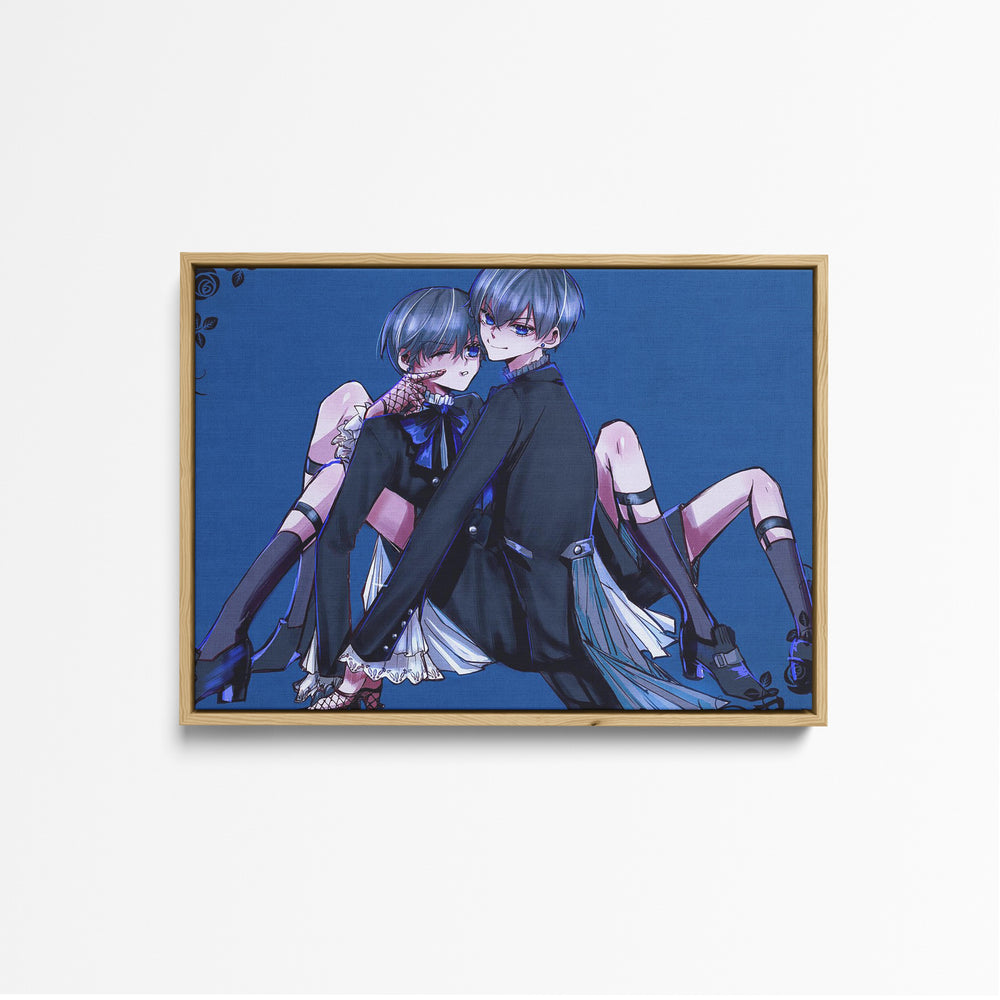 Tableau Kuroshitsuji Enfants Miroirs Elegants