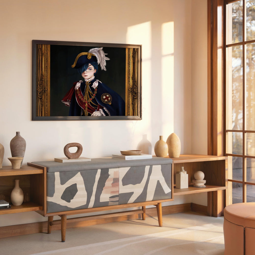 Tableau Kuroshitsuji Portrait Jeune Aristocrate