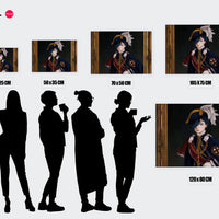Tableau Kuroshitsuji Portrait Jeune Aristocrate
