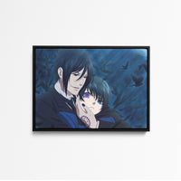 Tableau Kuroshitsuji Protecteur Nocturne Mysterieux