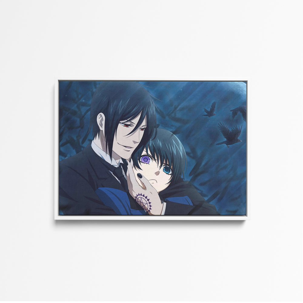 Tableau Kuroshitsuji Protecteur Nocturne Mysterieux