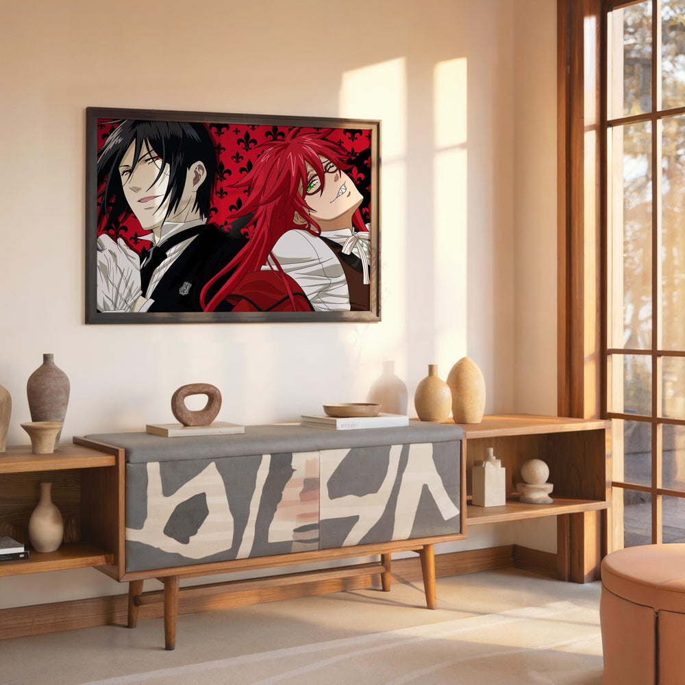 Tableau Kuroshitsuji Sourires Sombres