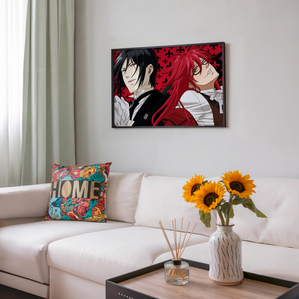Tableau Kuroshitsuji Sourires Sombres