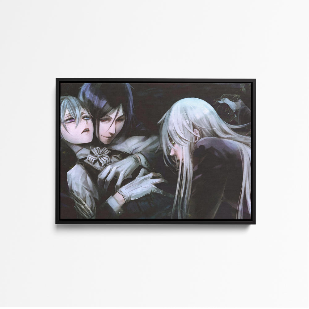 Tableau Kuroshitsuji Triangle Sombre Mysterieux