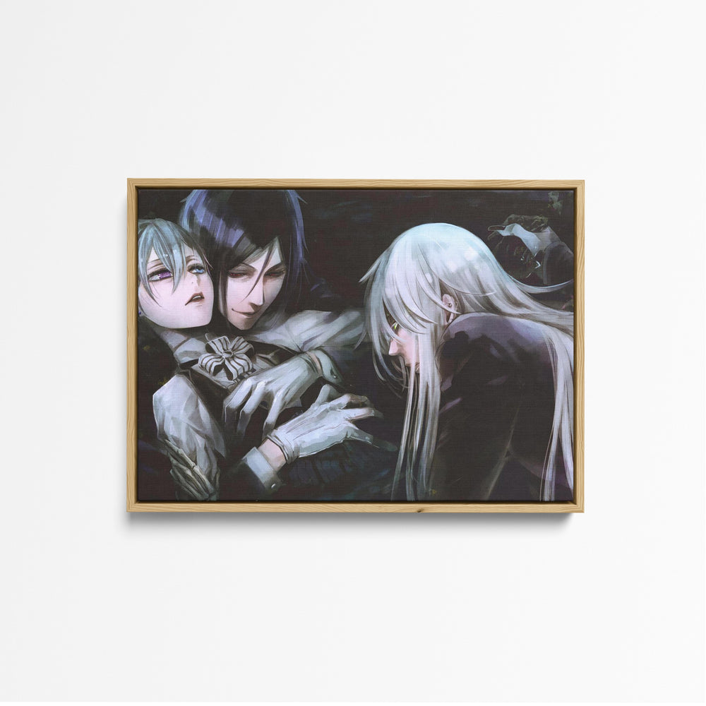 Tableau Kuroshitsuji Triangle Sombre Mysterieux
