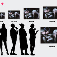 Tableau Kuroshitsuji Triangle Sombre Mysterieux