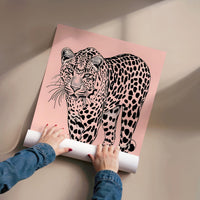 Tableau Rose Art