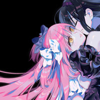 Tableau Magi Madoka Magica Etreinte Mysterieuse Sombre