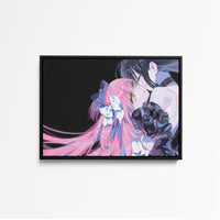 Tableau Magi Madoka Magica Etreinte Mysterieuse Sombre