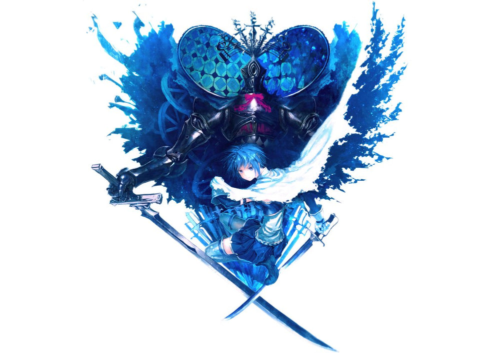 Tableau Magi Madoka Magica Guerrier Et Creature