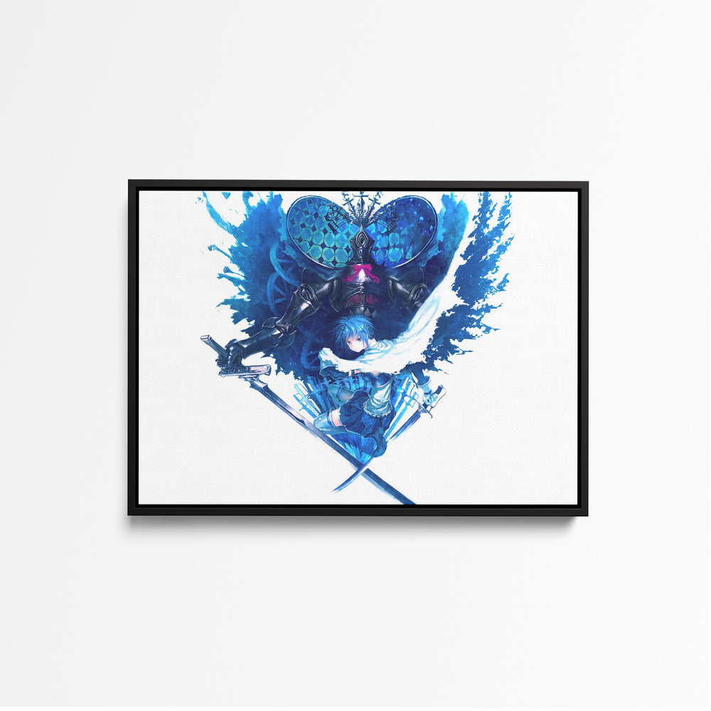 Tableau Magi Madoka Magica Guerrier Et Creature