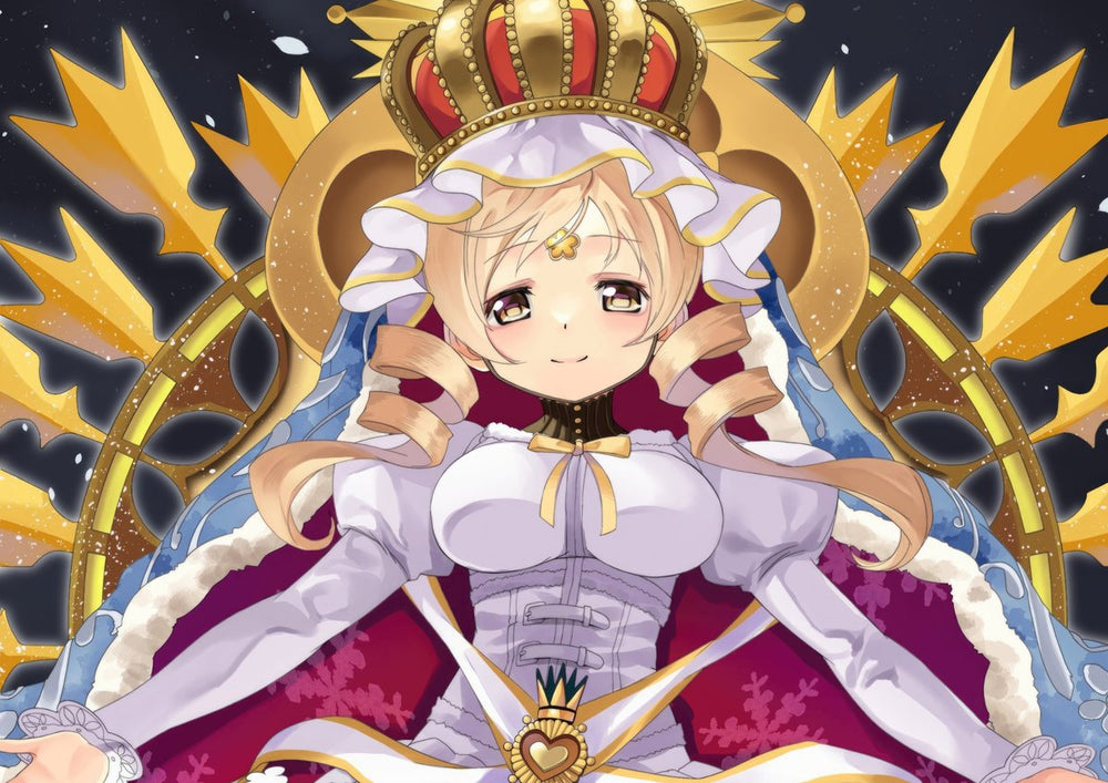 Tableau Magi Madoka Magica Princesse Couronnee Radieuse