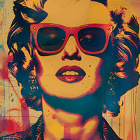 Tableau Monroe Popart Chic
