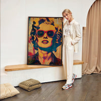 Tableau Monroe Popart Chic