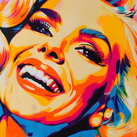 Tableau Monroe Popart Elegant