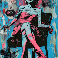 Tableau Monroe Popart Magnifique