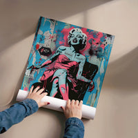 Tableau Monroe Popart Magnifique