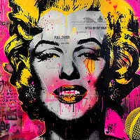 Tableau Monroe Popart Raffine