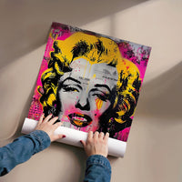 Tableau Monroe Popart Raffine