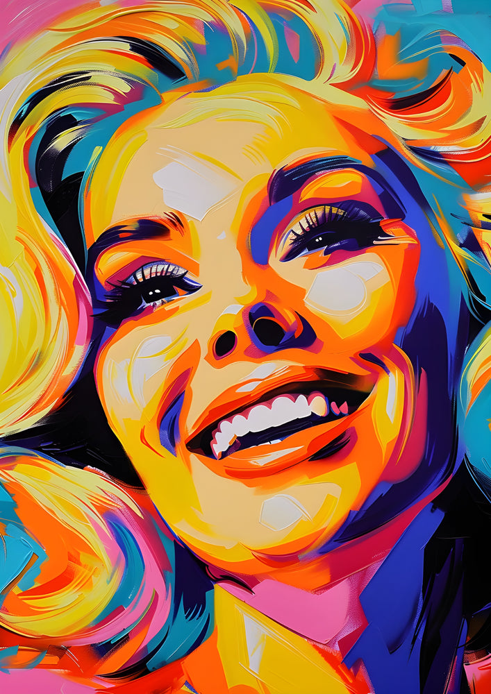 Tableau Monroe Popart Unique