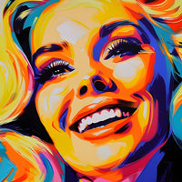 Tableau Monroe Popart Unique