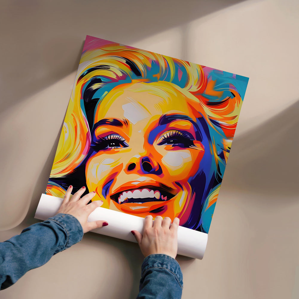 Tableau Monroe Popart Unique