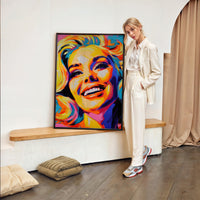 Tableau Monroe Popart Unique