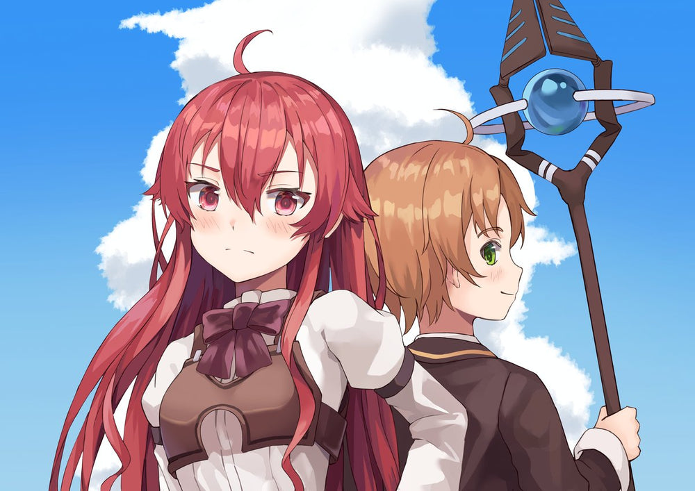 Tableau Mushoku Tensei Aventuriers Determines Ciel