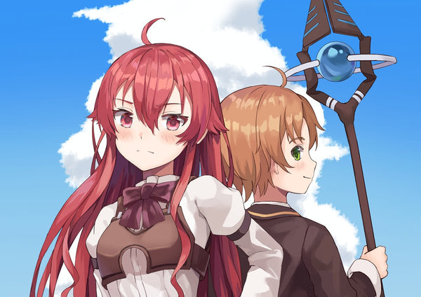 Tableau Mushoku Tensei Aventuriers Determines Ciel