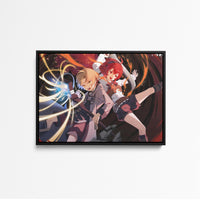 Tableau Mushoku Tensei Combat Energique Spirale